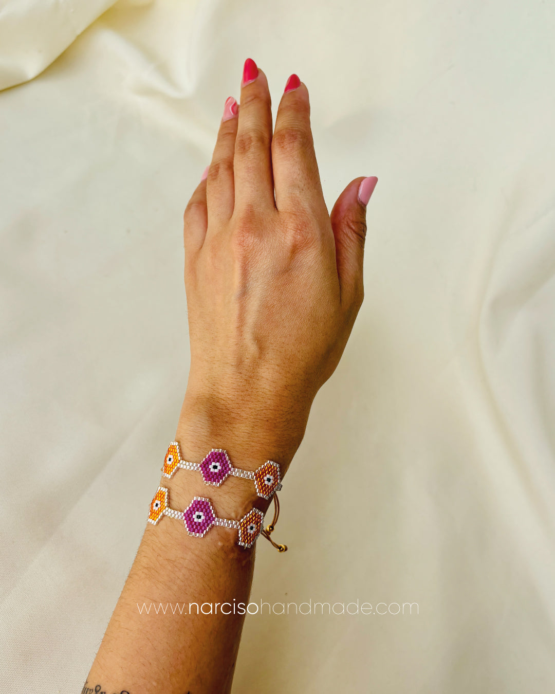 Pulsera Ojitos de Colores