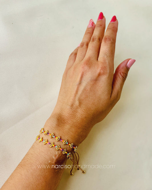 Pulsera Destellos colores